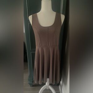 Free People Mocha Brown Dress - L